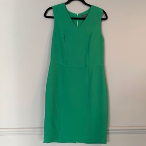 The Limited green midi dress